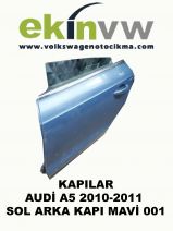 KAPI AUDİ A5 2010-2011 SOL ARKA KAPI MAVİ 001