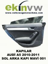 KAPI AUDİ A5 2010-2011 SOL ARKA KAPI MAVİ 001