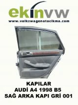 KAPI AUDİ A4 1998 B5 SAĞ ARKA KAPI GRİ 001