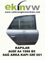 KAPI AUDİ A4 1998 B5 SAĞ ARKA KAPI GRİ 001