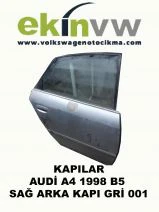 KAPI AUDİ A4 1998 B5 SAĞ ARKA KAPI GRİ 001