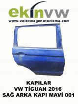 KAPI VW TİGUAN 2016 SAĞ ARKA KAPI MAVİ 001