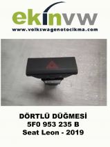 DÖRTLÜ İKAZ DÜĞMESİ OEM 5F0 953 235 B SEAT LEON 2019