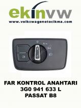 FAR KONTROL ANAHTARI OEM 3G0 941 633 L PASSAT B8