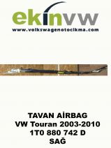 TAVAN AİRBAG OEM 1T0 880 742 D VW Touran 2003-2010 SAĞ