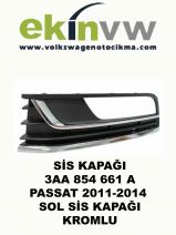 SİS KAPAĞI OEM 3AA 854 661 A PASSAT 2011-2014 SOL SİS KAPAĞI KROMLU