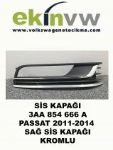 SİS KAPAĞI OEM 3AA 854 666 A PASSAT 2011-2014 SAĞ SİS KAPAĞI KROMLU