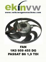 FAN OEM 1K0 959 455 DG PASSAT B6 1,9 TDI SET