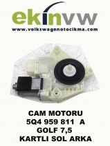 CAM MOTORU OEM 5Q4 959 811  A GOLF 7,5 KARTLI SOL ARKA