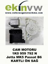 CAM KARTI OEM 1K0 959 792 N Jetta MK5 Passat B6 KARTLI ÖN SAĞ