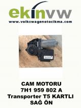 CAM MOTORU OEM 7H1 959 802 A Transporter T5 KARTLI SAĞ ÖN