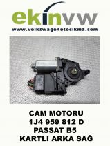 CAM MOTORU OEM 1J4 959 812 D PASSAT B5 KARTLI ARKA SAĞ