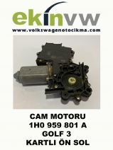 CAM MOTORU OEM 1H0 959 801 A GOLF 3 KARTLI ÖN SOL