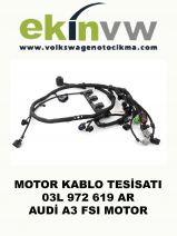 MOTOR KABLO TESİSATI OEM 03L 972 619 AR AUDİ A3 FSI MOTOR