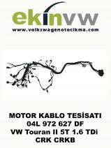 MOTOR KABLO TESİSATI OEM 04L 972 627 DF VW Touran II 5T 1.6TDi CRK CRKB