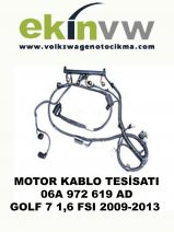 MOTOR KABLO TESİSATI OEM 06A 972 619 AD GOLF 7 1,6 FSI 2009-2013 