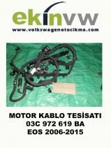 MOTOR KABLO TESİSATI OEM 03C 972 619 BA EOS 2006-2015