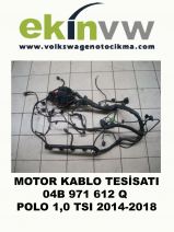 MOTOR KABLO TESİSATI OEM 04B 971 612 Q  POLO 1,0 TSI 2014-2018