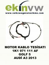 MOTOR KABLO TESİSATI OEM 1K1 971 111 AF GOLF 5 AUDİ A3 2013