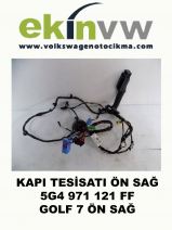 KAPI TESİSATI OEM 5G4 971 121 FF GOLF 7 ÖN SAĞ