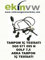 TAMPON İÇ TESİSATI OEM 5G0 971 095 N GOLF 7,5 ARKA TAMPON İÇ TESİSATI