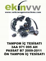 TAMPON İÇ TESİSATI OEM 3AA 971 095 AH PASSAT B7 2009-2011 ÖN TAMPON İÇ TESİSATI