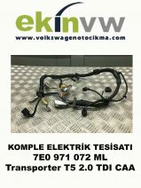 KOMPLE ELEKTRİK TESİSATI OEM 7E0 971 072 ML Transporter T5 2.0 TDI CAA