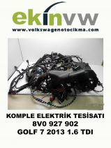 KOMPLE ELEKTRİK TESİSATI OEM 8V0 927 902 GOLF 7 2013 1.6 TDI