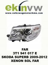 FAR OEM 3T1 941 017 E SKODA SUPERB 2009-2012 XENON SOL FAR