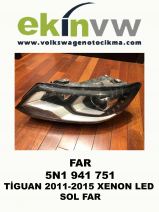 FAR OEM 5N1 941 751 TİGUAN 2011-2015 XENON LED SOL FAR