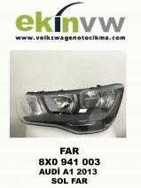 FAR OEM 8X0 941 003 AUDİ A1 2013 SOL FAR