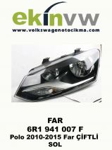 FAR OEM 6R1 941 007 F Polo 2010-2015 Far ÇİFTLİ SOL