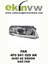 FAR OEM 4F0 941 029 AK AUDİ A6 XENON SAĞ FAR