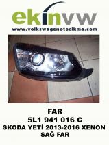 FAR OEM 5L1 941 016 C SKODA YETİ 2013-2016 XENON SAĞ FAR