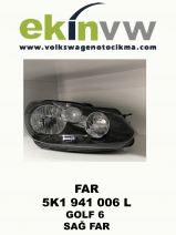 FAR OEM 5K1 941 006 L GOLF 6 SAĞ FAR