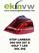 STOP LAMBASI OEM 5G0 945 207 G GOLF 7 LED SOL DIŞ