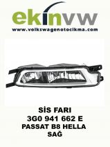 SİS FARI OEM 3G0 941 662 E PASSAT B8 HELLA SAĞ