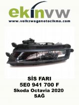 SİS FARI OEM 5E0 941 700 F Skoda Octavia 2020 SAĞ