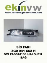 SİS FARI OEM 3G0 941 662 H VW PASSAT B8 HALOJEN SAĞ