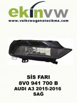 SİS FARI OEM 8V0 941 700 B AUDI A3 2015-2016 SAĞ