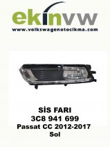 SİS FARI OEM 3C8 941 699 Passat CC 2012-2017 Sol