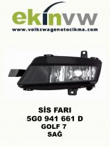 SİS FARI OEM 5G0 941 661 D GOLF 7 SOL