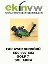 FAR AYAR SENSÖRÜ OEM 5Q0 907 503 GOLF 7 SOL ARKA