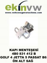 KAPI MENTEŞESİ OEM 4B0 831 412 B GOLF 4/5 JETTA 2005 PASSAT B6 ÖN ALT SAĞ 