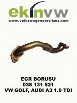 EGR BORUSU OEM 038 131 521 VW GOLF, AUDI A3 1.9 TDI