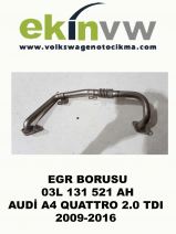 EGR BORUSU OEM 03L 131 521 AH AUDİ A4 QUATTRO 2.0TDI 2009-2016 