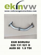 EGR BORUSU OEM 028 131 521 D AUDI 80  1.9 TDI