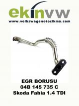 EGR BORUSU OEM 04B 145 735 C Skoda Fabia 1.4 TDI