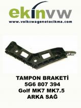 TAMPON BRAKETİ OEM 5G6 807 394 Golf MK7 MK7.5 ARKA SAĞ