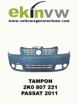 TAMPON OEM 2K0 807 221 CADDY 2004-2010 PANJURLU TİP PANJUR ÖN TAMPON